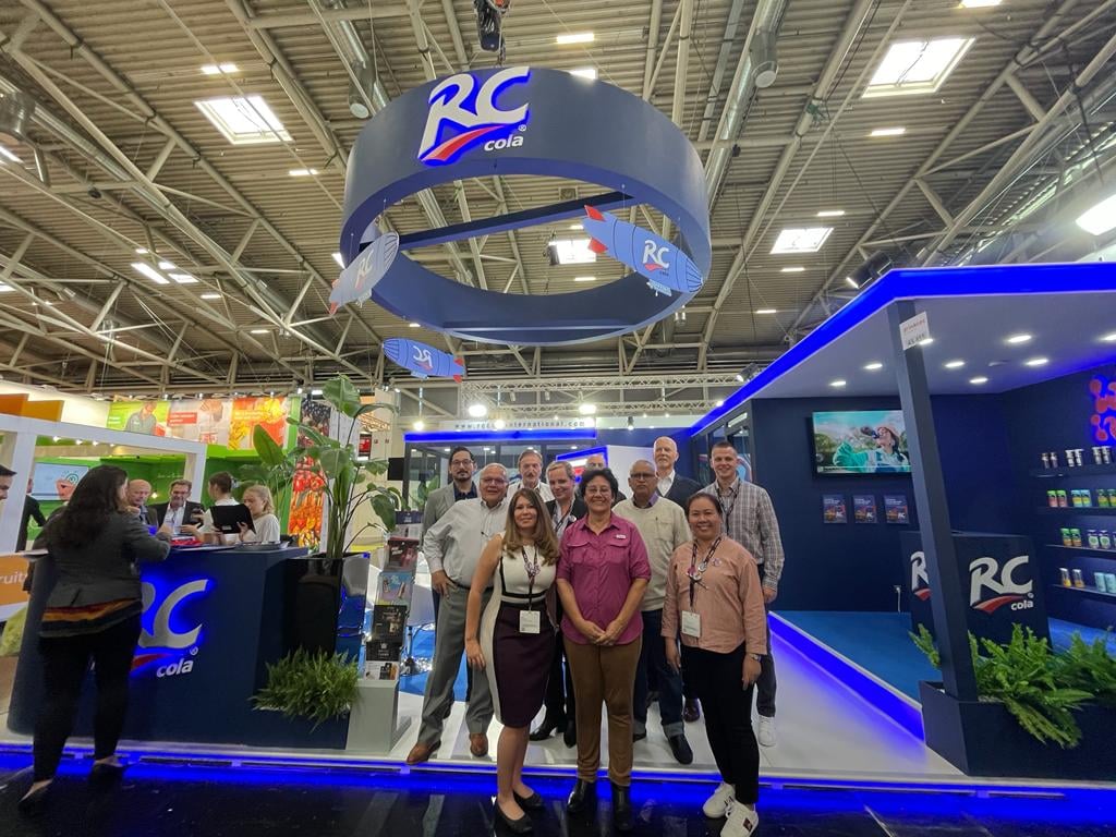 the rc cola team at drinktec