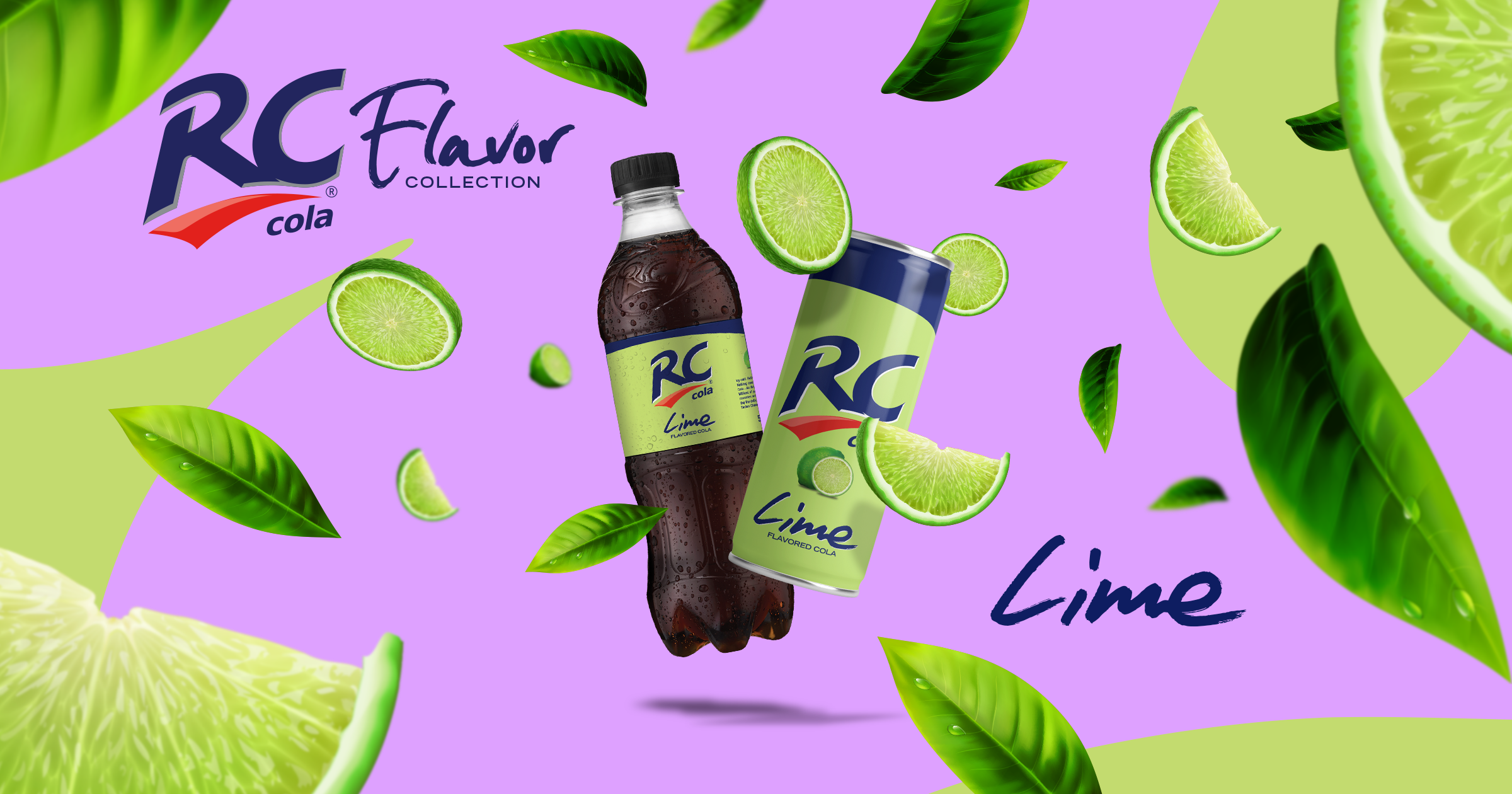 RC Cola Flavor Collection Lime